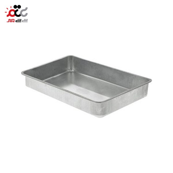 قالب کیک گالوانیزه موج طرح مستطیل سایز 25×35 سانتی متری
