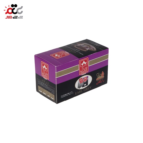 چای کیسه ای ارل گری دبش مدل سی تی سی کنیا 25 عددی