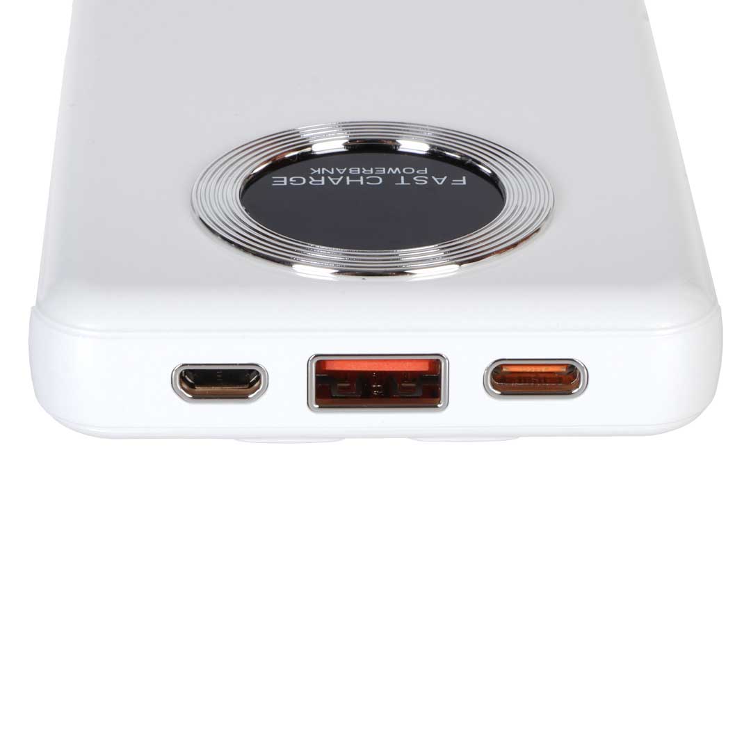 پاوربانک فست شارژ VABI 10000mAh مدل P14 22.5W - سفید