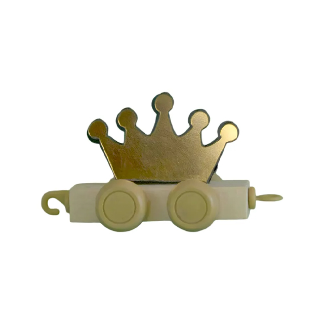 قطار چوبی طرح تاج