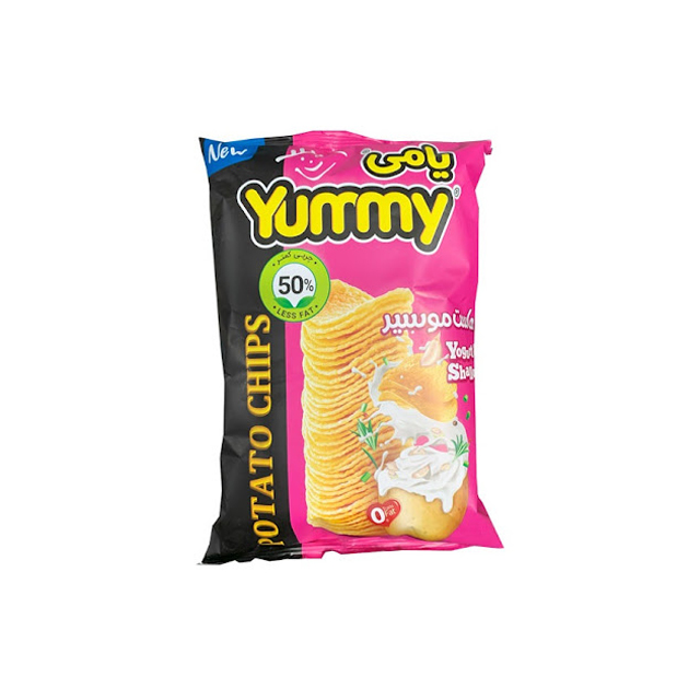 خرید اینترنتی چیپس ماست موسیر یامی 50 گرمی