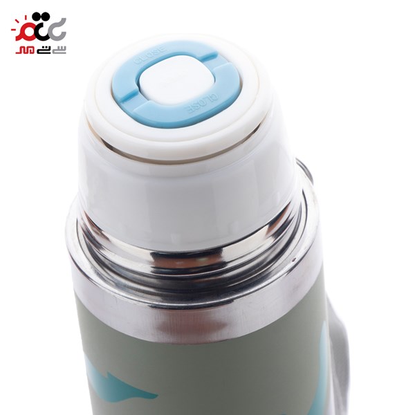 فلاسک قلمی طرح ارتشی ظرفیت 0.5 لیتری
