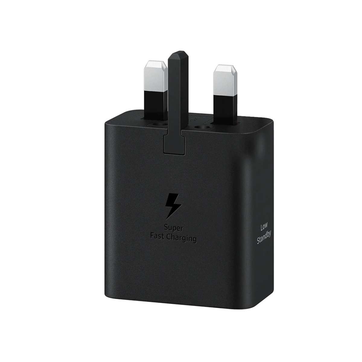 شارژر دیواری سه پین SAMSUNG 45W T4511 ( فست و PD) مجهز به فناوری GAN-NFC مشکی - (گارانتی پارتیان پایا)