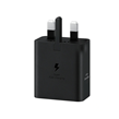 شارژر دیواری سه پین SAMSUNG 45W T4511 ( فست و PD) مجهز به فناوری GAN-NFC مشکی - (گارانتی پارتیان پایا)