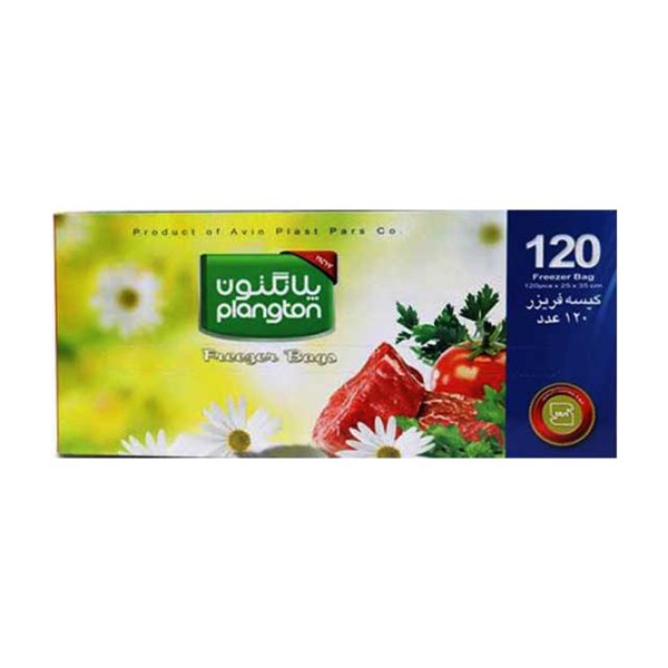 کیسه فریزر جعبه ای پلانگتون 120 عددی