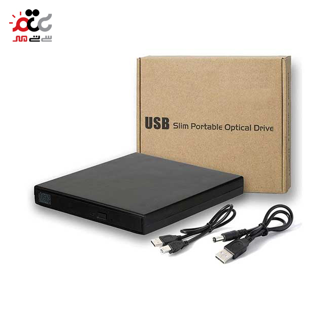 باکس تبدیل DVD رایتر اینترنال SATA به اکسترنال USB2.0 مدل اسلیم