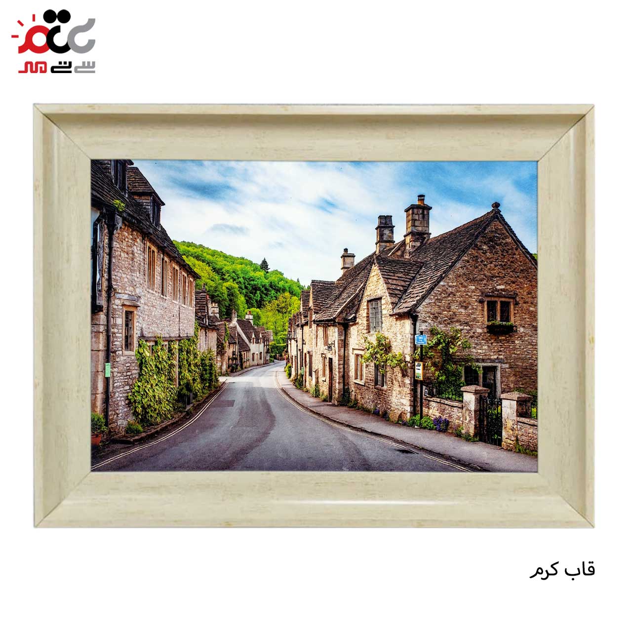 تابلو فرش طرح دار با قاب