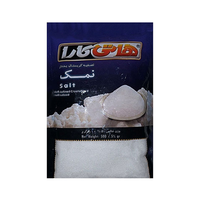 نمک کریستال یددار هاتی کارا 500 گرمی