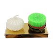 شمع طرح سیر و سبزه