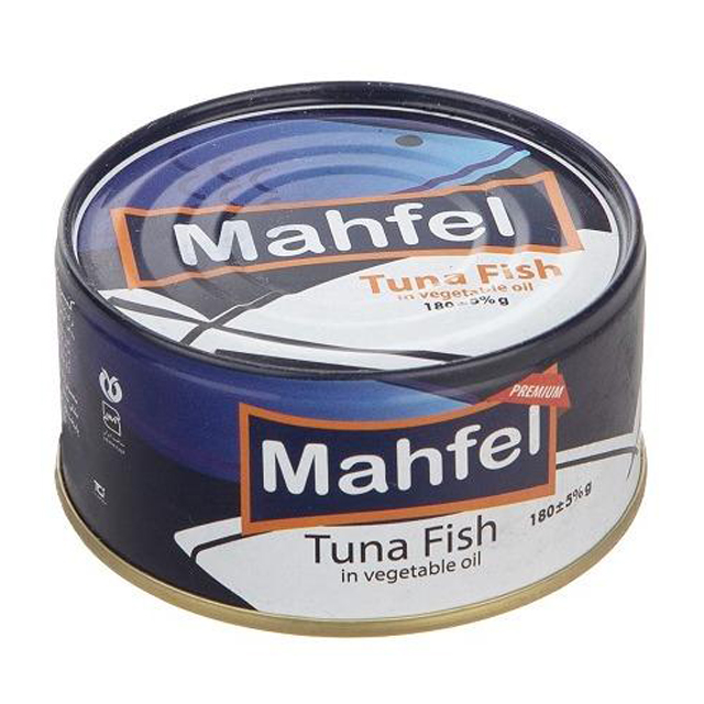 تن ماهی در روغن گیاهی محفل 120 گرمی