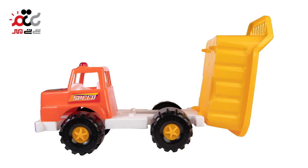 ماشین اسباب بازی کمپرسی همراه با بیل توری دار کد 56