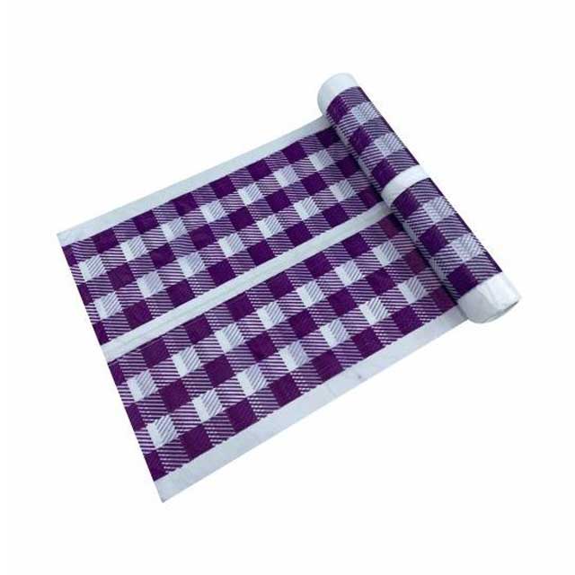 سفره یکبار مصرف بدون کلفین بنفش دارکوب 25 متری