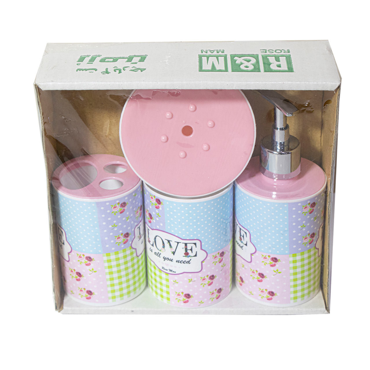 ست روشویی پلاستیکی رزمن