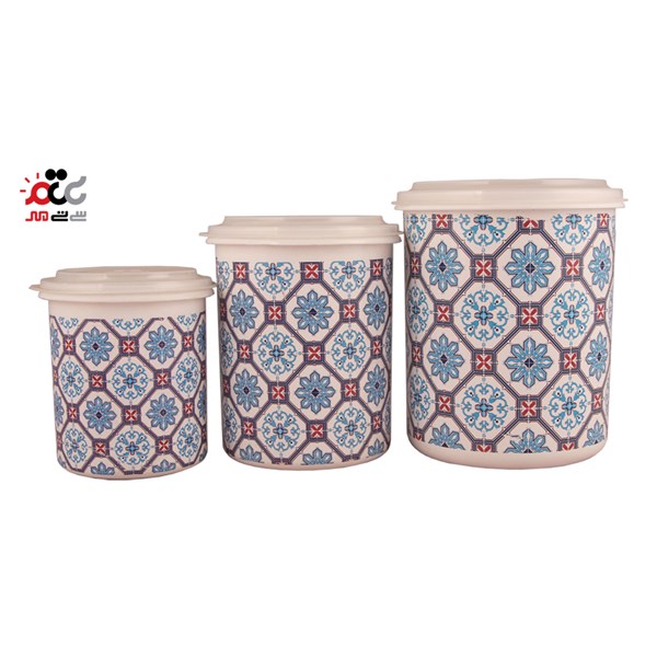 ظرف فریزری استوانه ای فرش کیپس 3 سایز کد 4234