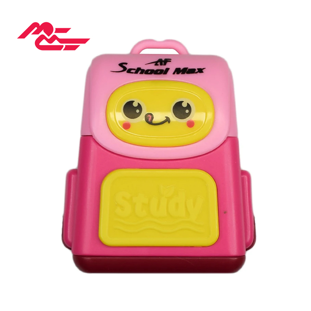 مداد تراش اسکول مکس مدل پاک کن دار طرح کوله