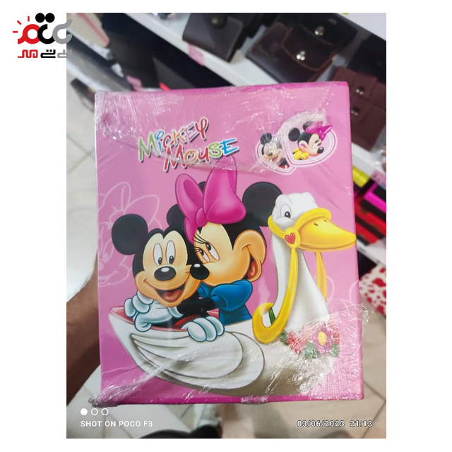 آلبوم عکس کودک مدل چسبی طرح پو سایز 10×15 سانتی متری