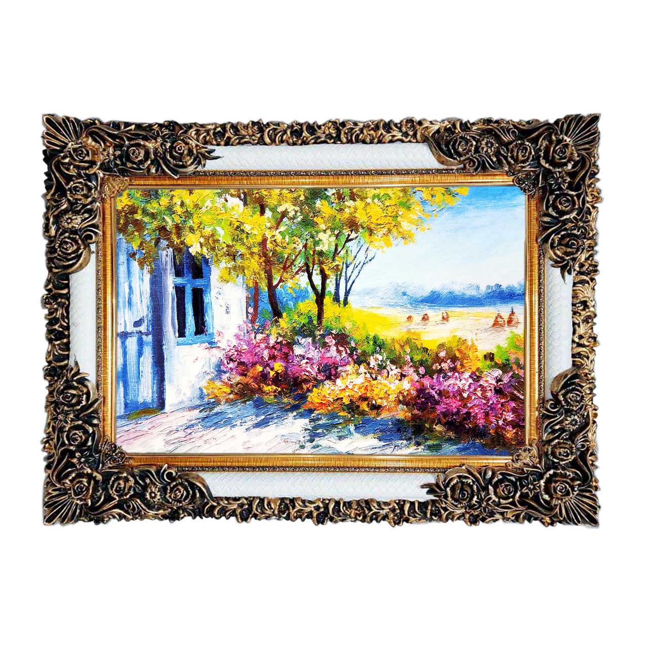 تابلو فرش با زیبا ترین قاب