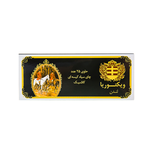 چای کیسه ای کلاسیک ویکتوریا 25 عددی