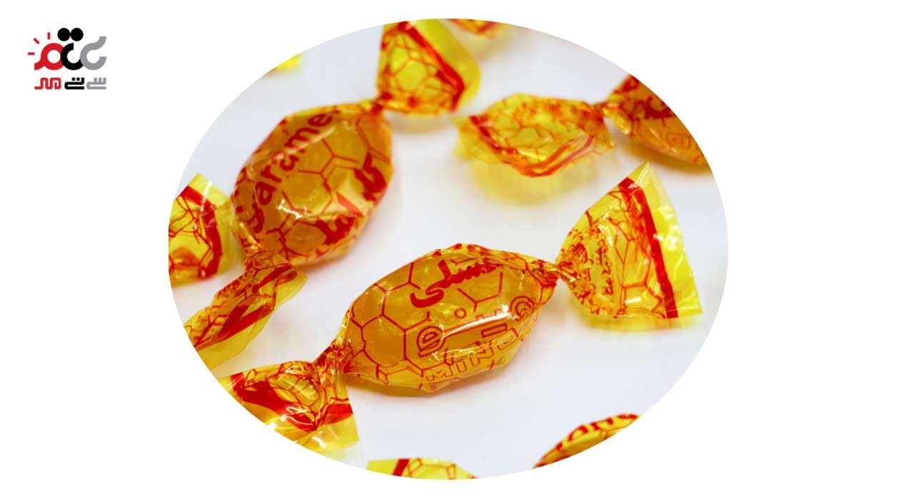 آبنبات مغزدار عسلی مینو 300 گرمی