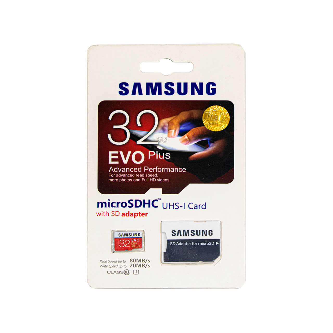 کارت حافظه رم سامسونگ مدل Evo Plus ظرفیت 32 گیگابایت