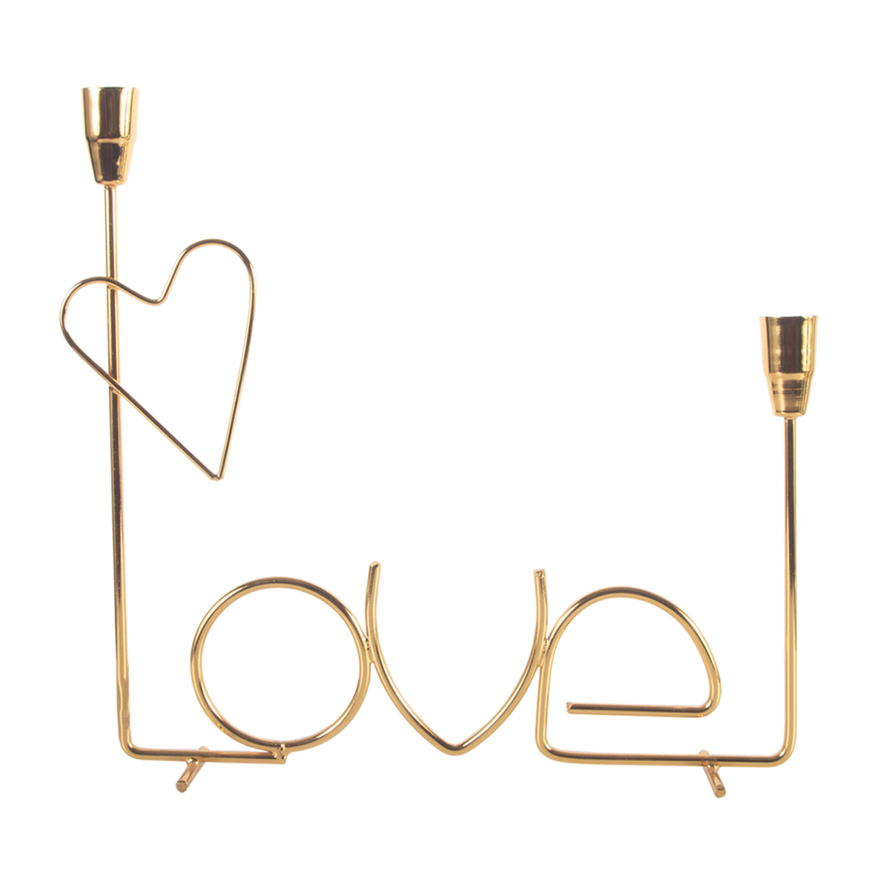 شمعدان دو شعله طرح لاو