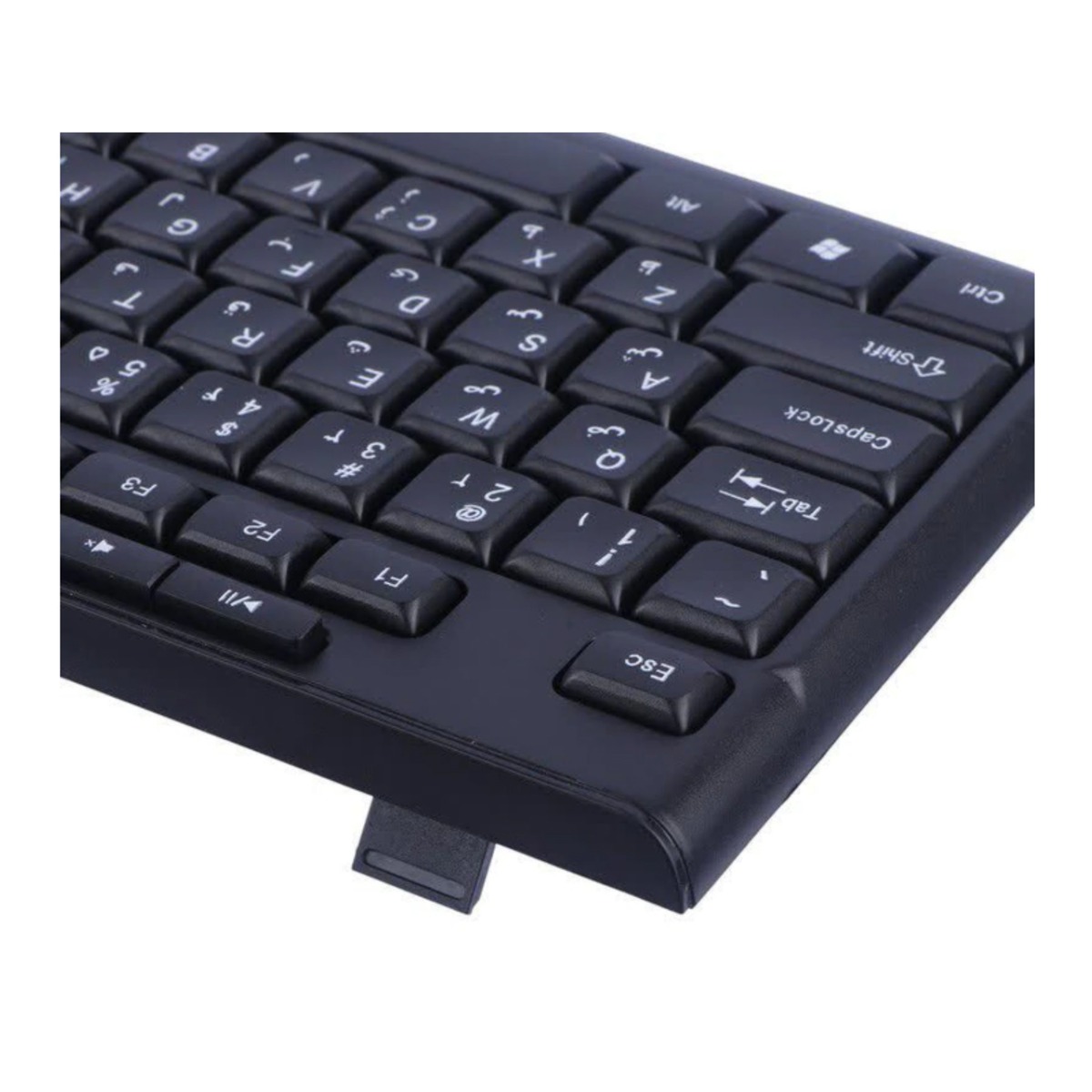 کیبورد و ماوس باسیم TSCO مدل TKM 8057 - مشکی