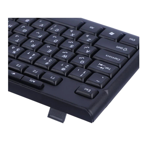 کیبورد و ماوس باسیم TSCO مدل TKM 8057 - مشکی