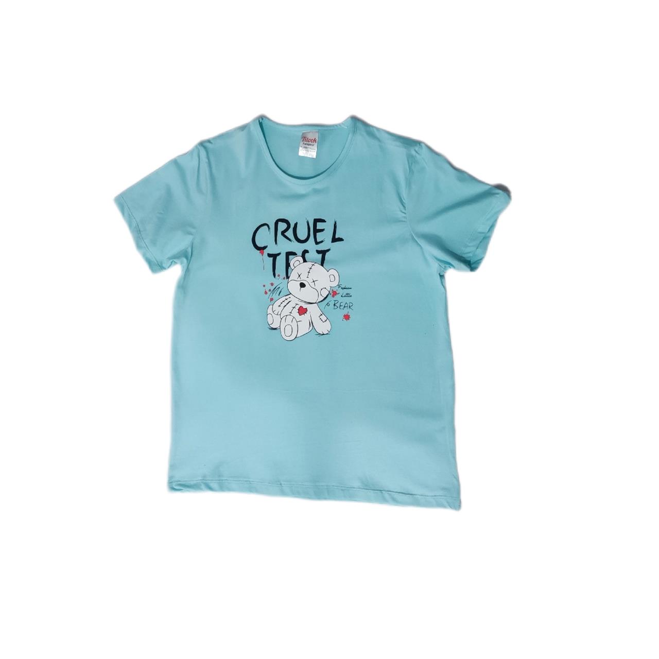 تیشرت زنانه نخ پنبه کد 104