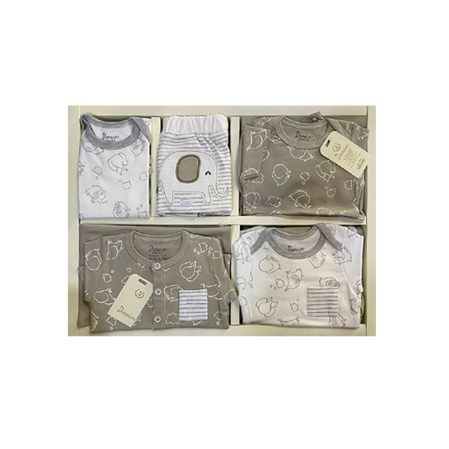 ست بیمارستانی 19 تکه دانانو طرح فیل راه راه