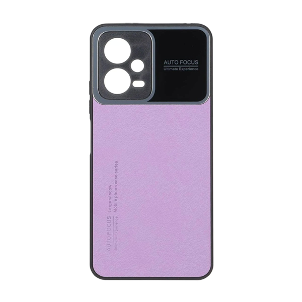 قاب Auto Focus طرح چرم Xiaomi Redmi Note 12 5G / Poco X5 5G - یاسی