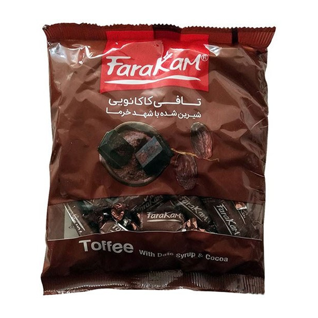 خرید تافی با شهد خرما فراکام 200 گرمی