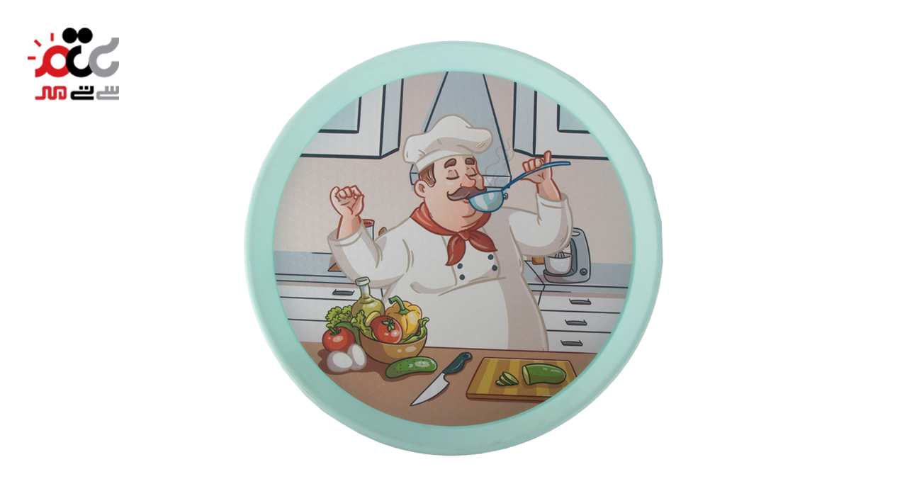 سینی پلاستیکی بونیتا طرح گل