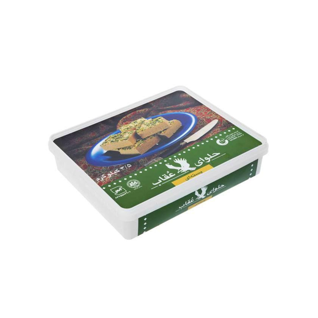 حلوا ارده با تزئین پسته و بادام زمینی 3500 گرمی