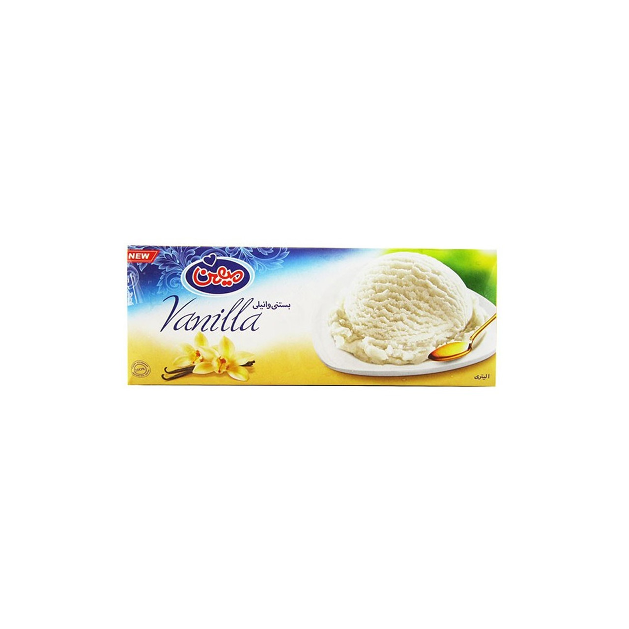 بستنی وانیلی میهن 1000 گرمی