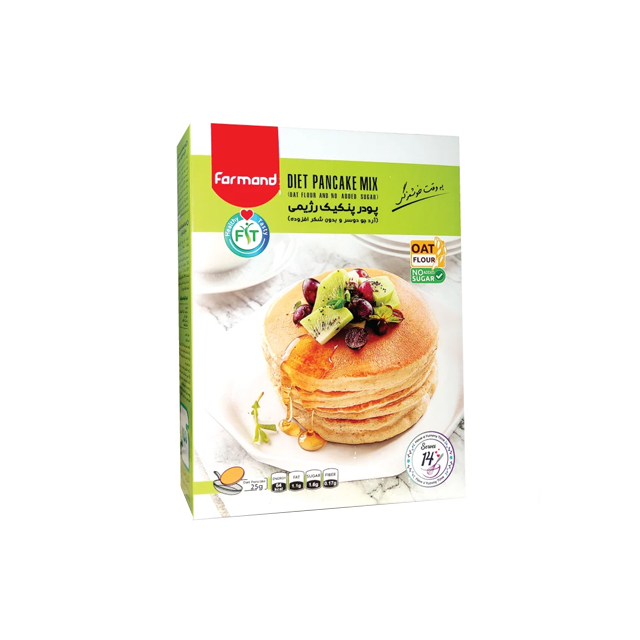 خرید پودر پنکیک رژیمی فرمند 250 گرمی