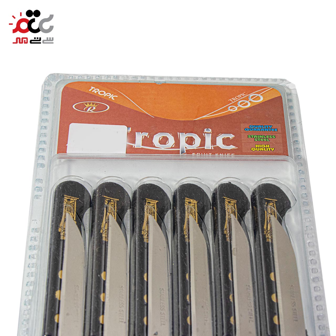 چاقو میوه خوری تروپیک بسته 12 عددی
