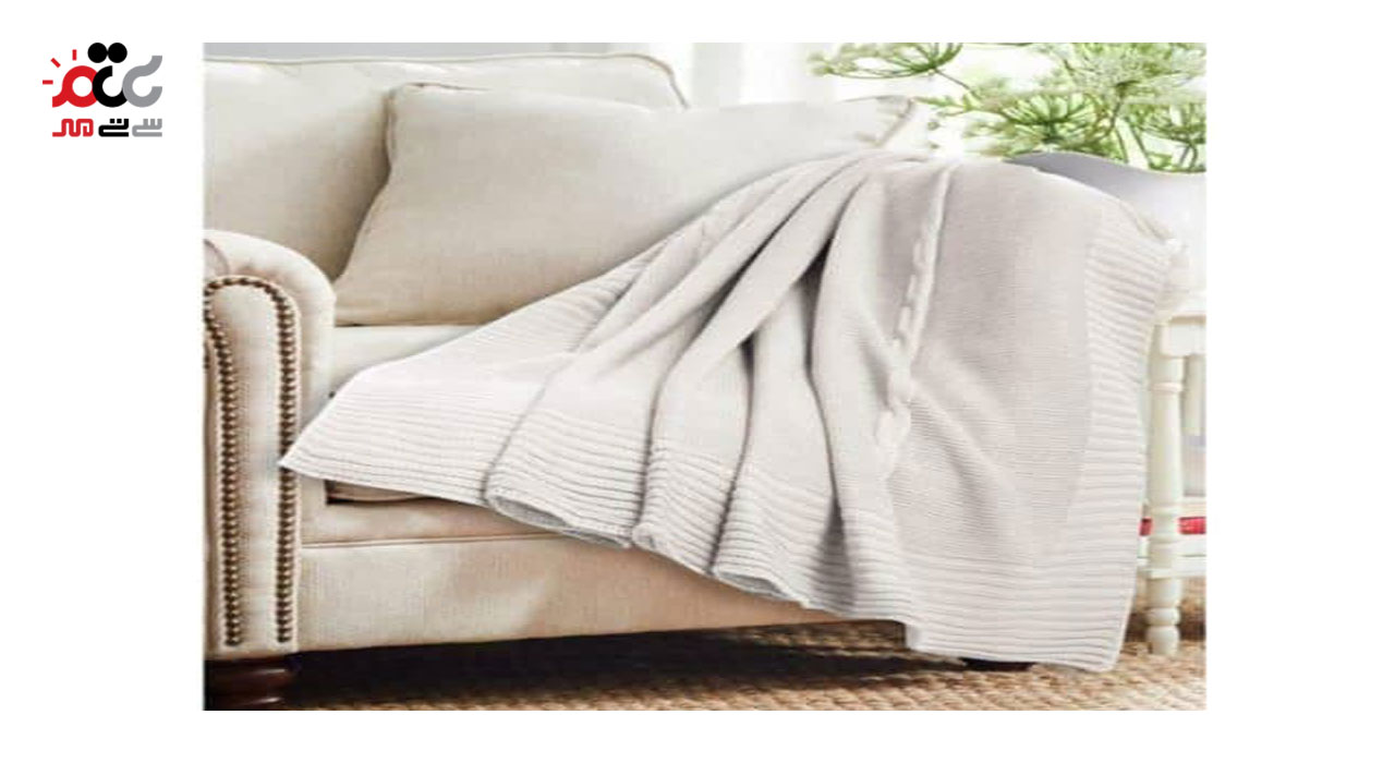 شال مبل بافت ماشینی سایز 160× 200سانتی متری 