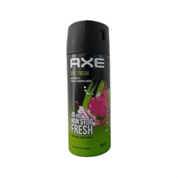اسپری مردانه اکس مدل AXE Epic Fresh حجم 150 میلی لیتری