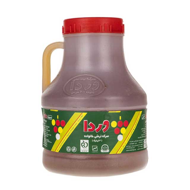 سرکه قرمز وردا 3000 گرمی