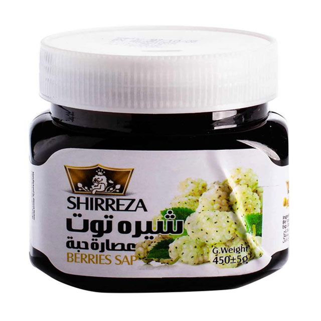 شیره توت شیر رضا 450 گرمی 