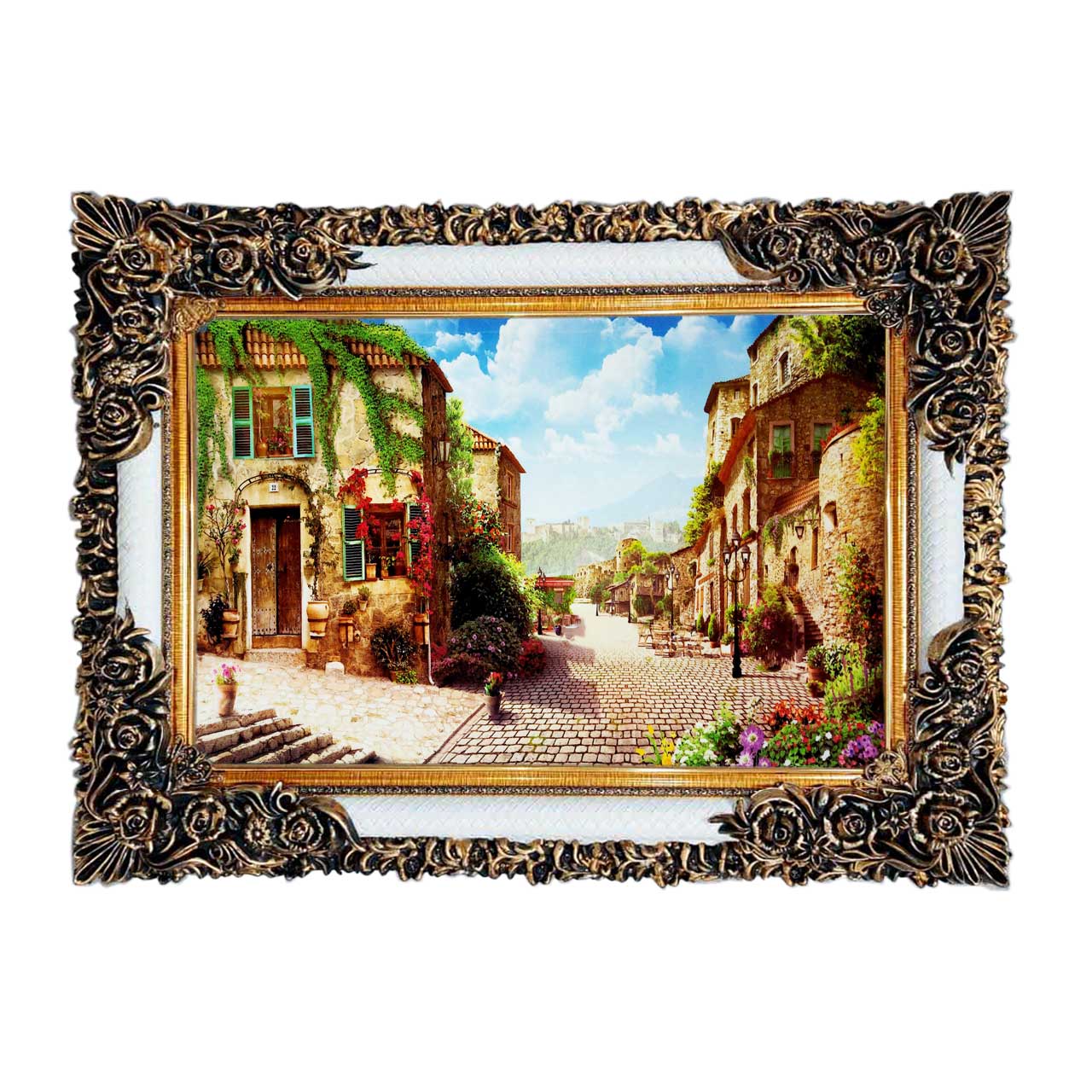 تابلو فرش با زیبا ترین قاب