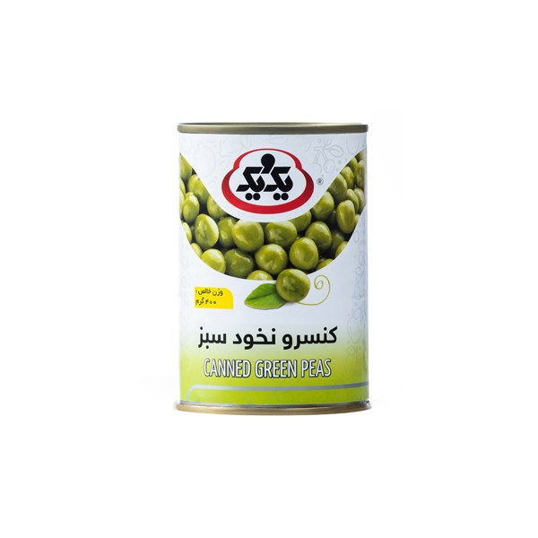 کنسرو نخود سبز فرنگی گرم یک و یک 400 گرمی