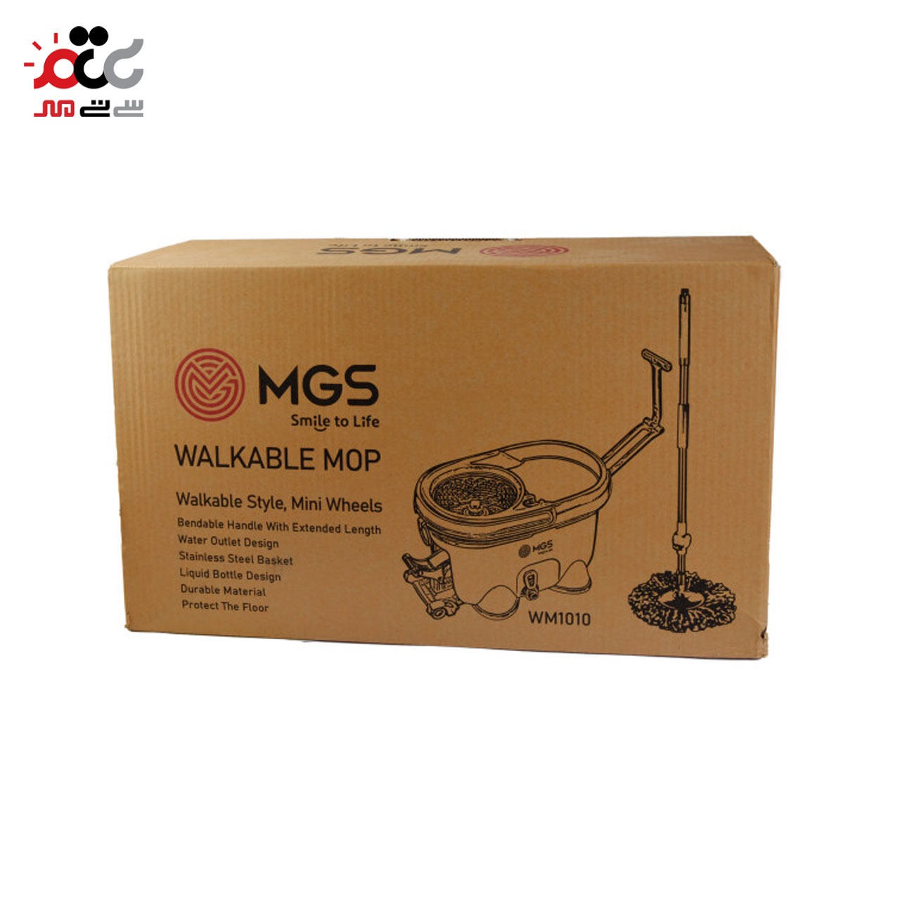 ست سطل و زمین شوی ام جی اس مدل WM1010