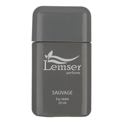 عطر جیبی لمسر مدل Sauvage حجم 25 میلی لیتری