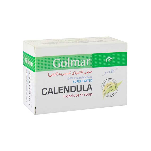 صابون گیاهی کالاندولای گلیسیرینه گلمر 90 گرمی