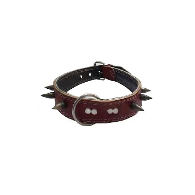 قلاده گردنی چرم خاردار