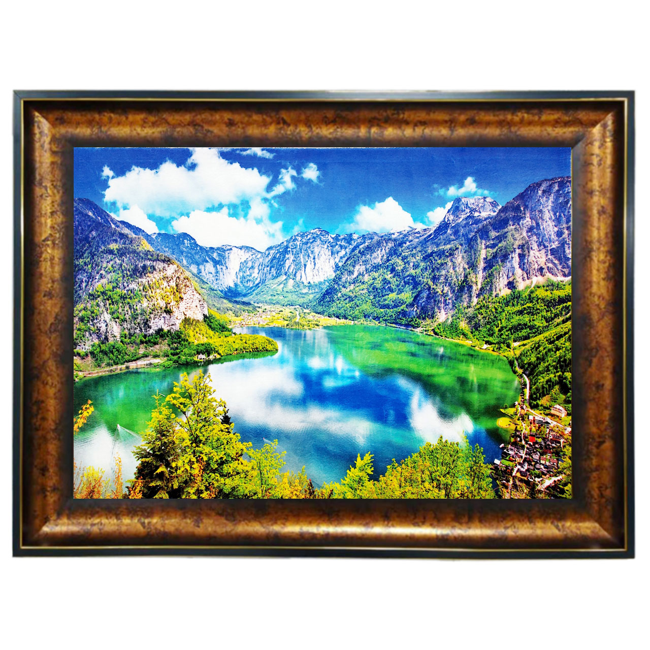 تابلو فرش با زیبا ترین قاب