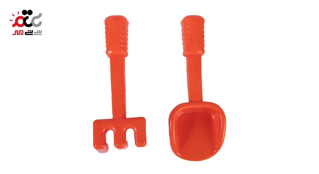 ماشین اسباب بازی کمپرسی همراه با بیل توری دار کد 56