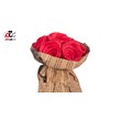 دسته گل کاغذی مدل رز  قرمز