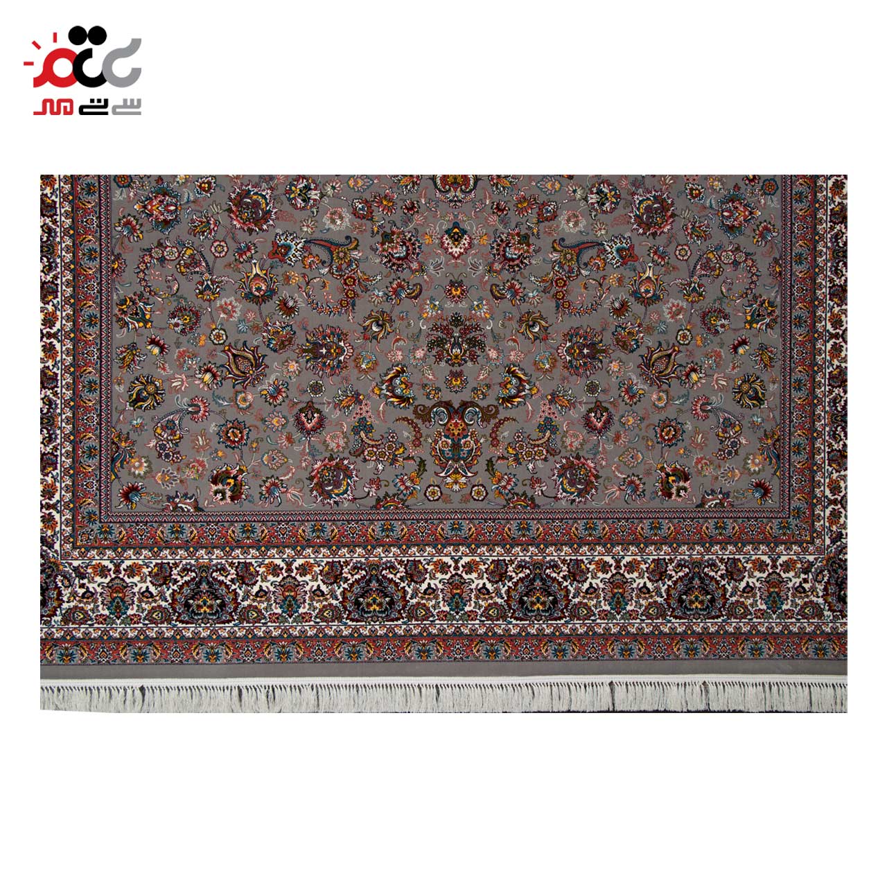 طرحی زیبا در فرش افشان دریا نیلی